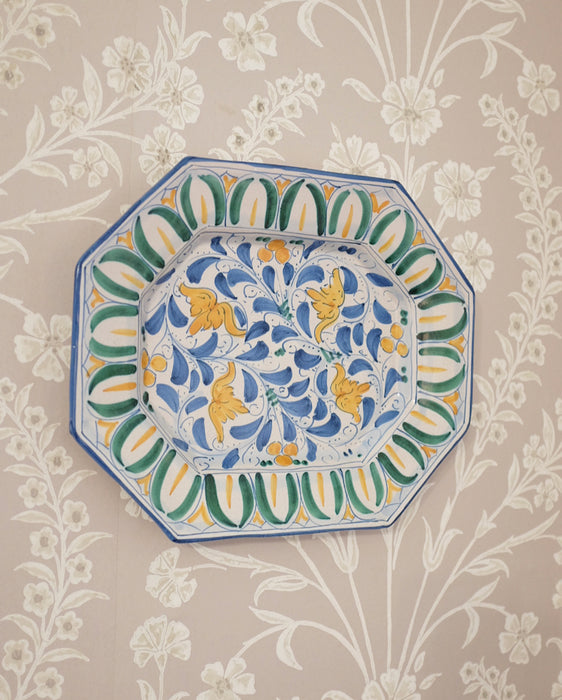 Hand Painted Italian Wall Plate
