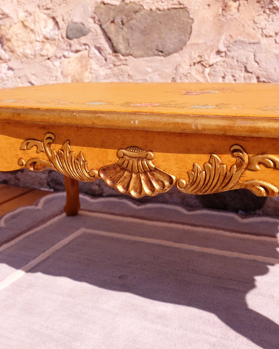 French Regency Style Painted Coffee Table