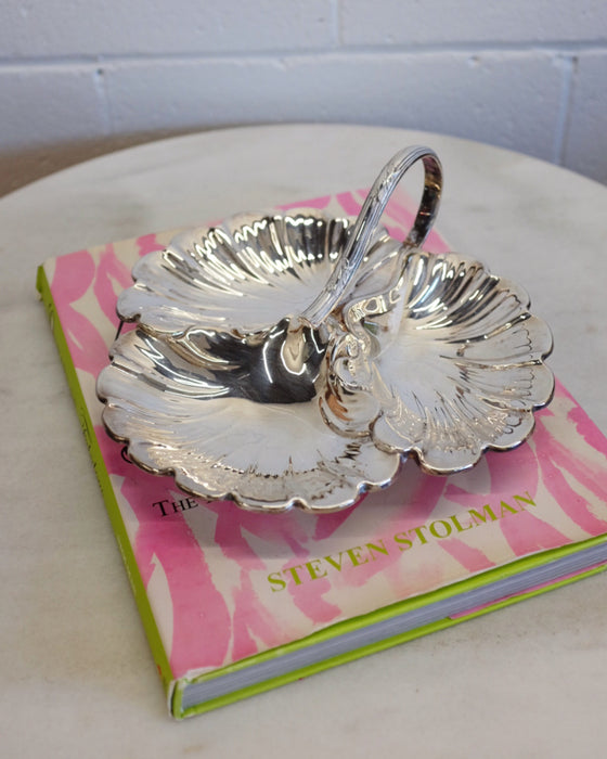 Sheffield England Silver Plate Server Dish/Catch All