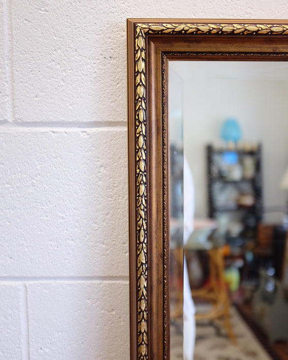 Gold Gilt Rectangular Mirror