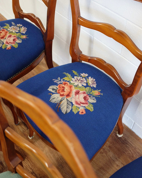 Needle Point Chairs