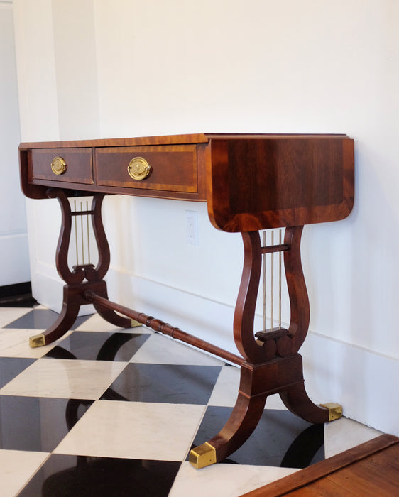Baker Furniture English Regency Console Table