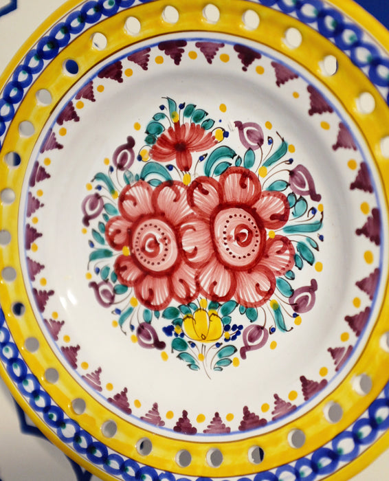 Small Portuguese Hand Painted Wall PlatePlate