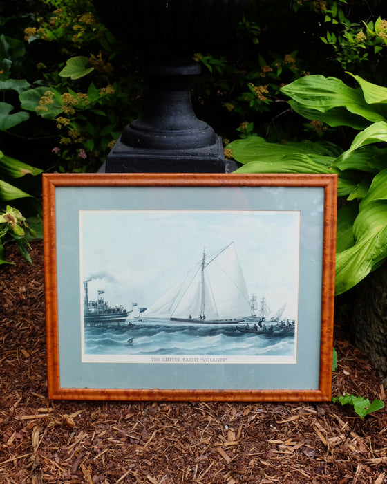 The Cutter Yacht "Volante" Print