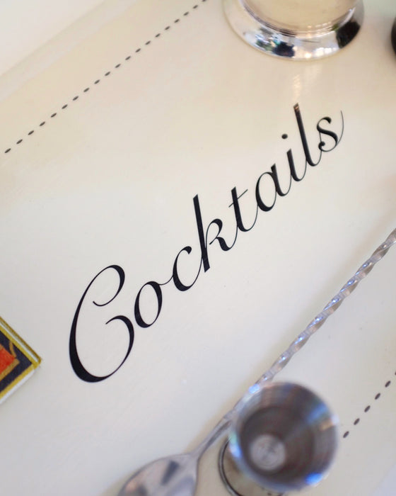 Cocktails Tray